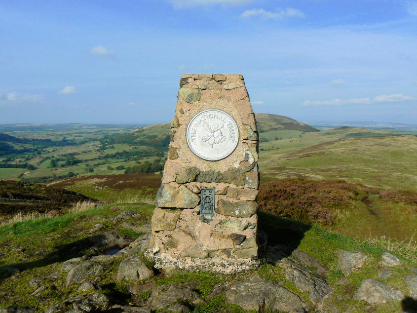 Gowbarrow Fell's summit Gowbarrow Fell's summit